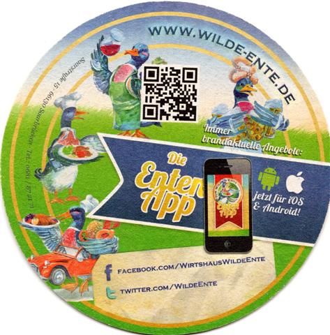 saarbr�cken sb-sl zur wilden ente rund 1b (215-die enten app)